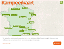Tablet Screenshot of kampeerkaart.nl